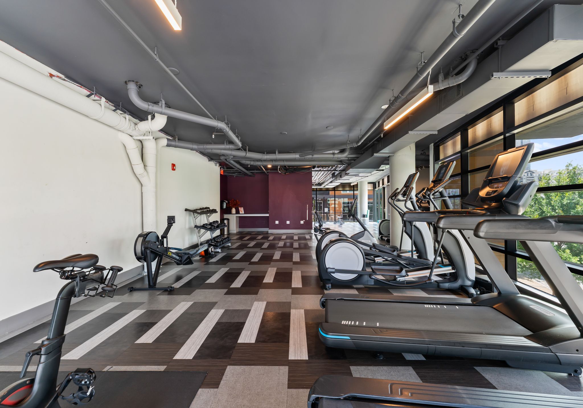 Uptown 550 tower fitness center