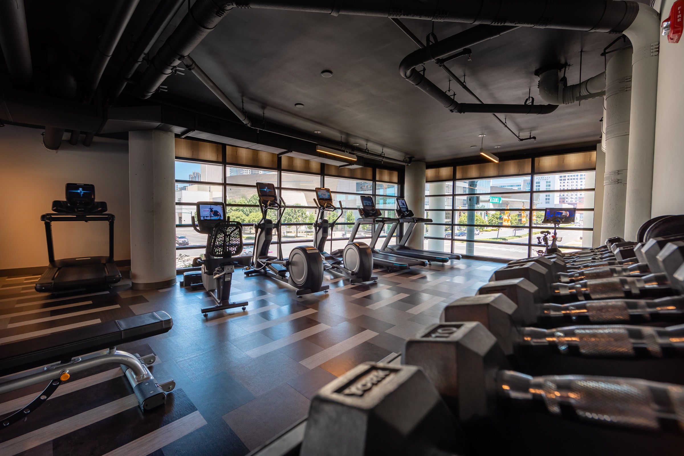 Uptown 550 Gym cardio equipment