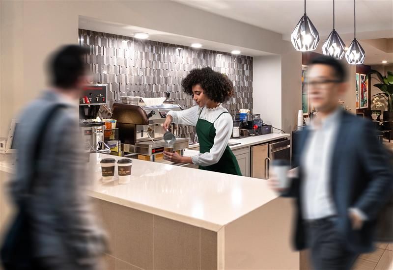 Uptown 550 on-site barista